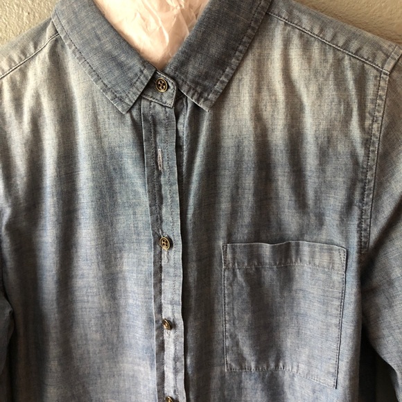 Fossil size XS chambray long sleeves - Picture 3 of 7